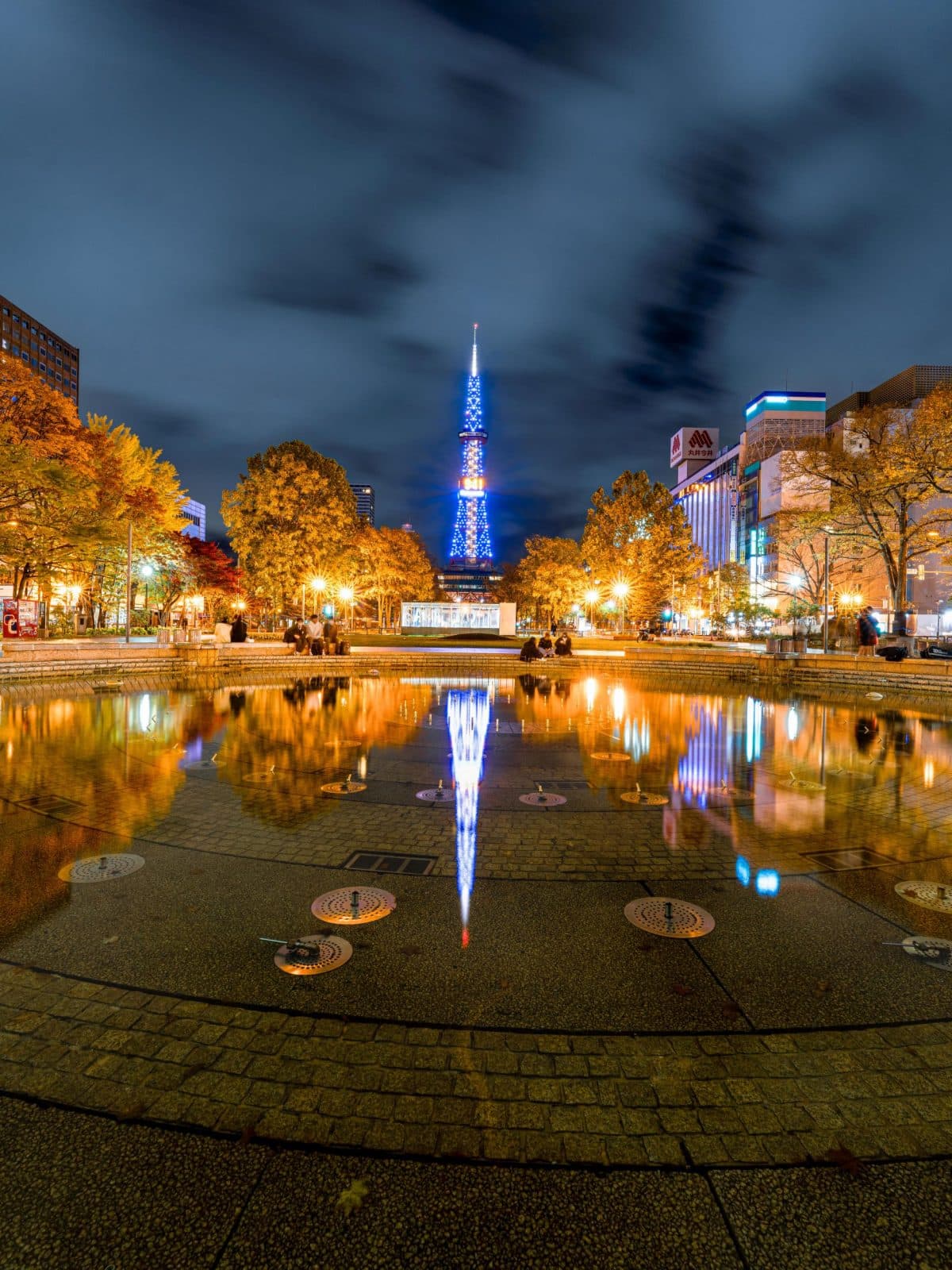 西4丁目エリアの街並み