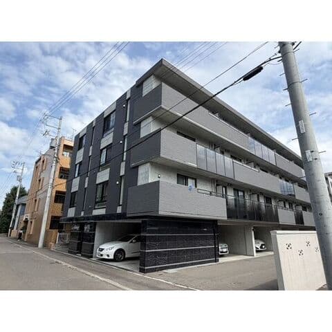 アルファスクエア宮の森2条 102号室(賃貸・3LDK・10万円/月)の外観・室内写真