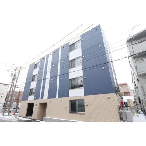 coffret(コフレ)東札幌23 101号室(賃貸・1R・5.5万円/月)の外観・室内写真