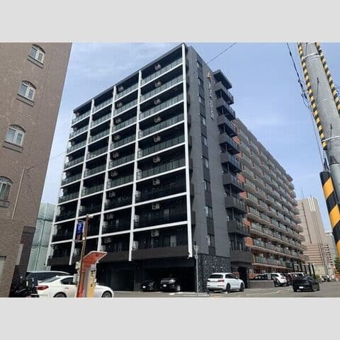 アルファスクエア中島公園 202号室(賃貸・2LDK・12.1万円/月)の外観・室内写真