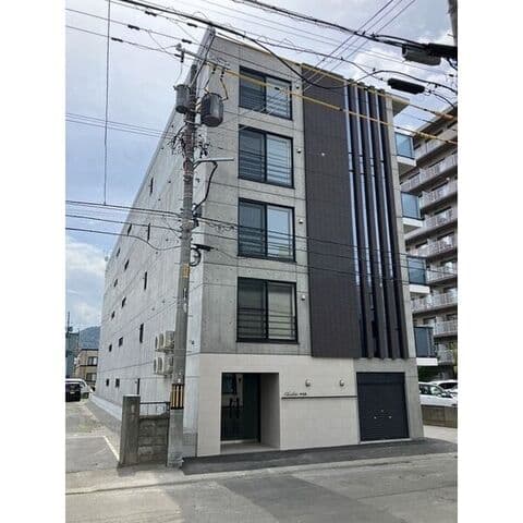 Charlotte中の島(シャルロット中の島) 0202号室(賃貸・1LDK・6.5万円/月)の外観・室内写真