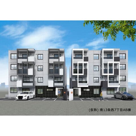 ブランシャールKAI(カイ)幌平橋 402号室(賃貸・1LDK・7.5万円/月)の外観・室内写真