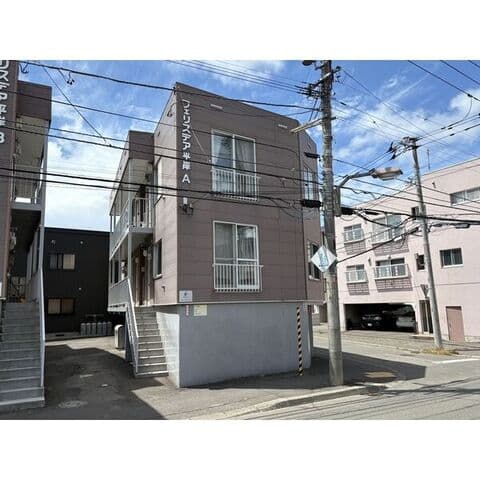 フェリスデア―平岸 A202号室(賃貸・2DK・3.6万円/月)の外観・室内写真