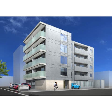 Villa Aura(ヴィラ・アウラ) 仮)GA-二十四軒3-3MSB棟 203号室(賃貸・1LDK・6.9万円/月)の外観・室内写真
