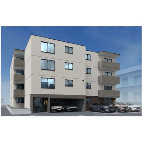 仮)SENNA北13東5MS 406号室(賃貸・1LDK・8.2万円/月)の外観・室内写真