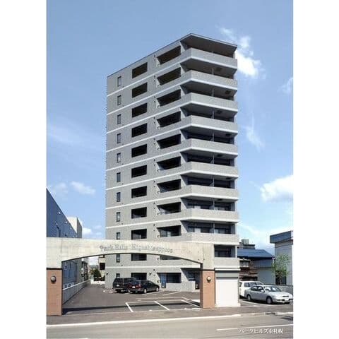 パークヒルズ東札幌 1103号室(賃貸・1LDK・5万円/月)の外観・室内写真