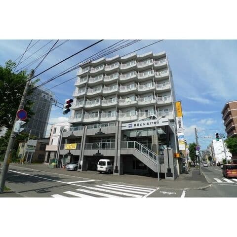 藤井ビル北17条Ⅱ 0801号室(賃貸・1K・5万円/月)の外観・室内写真