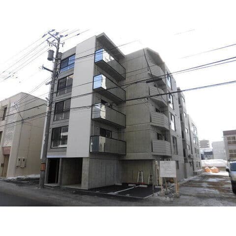 NOBLESSE札幌南6条(ノブレス札幌南6条) 0402号室(賃貸・1LDK・6.5万円/月)の外観・室内写真