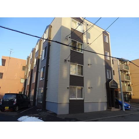 ハピネス・21 402号室(賃貸・1DK・4.4万円/月)の外観・室内写真