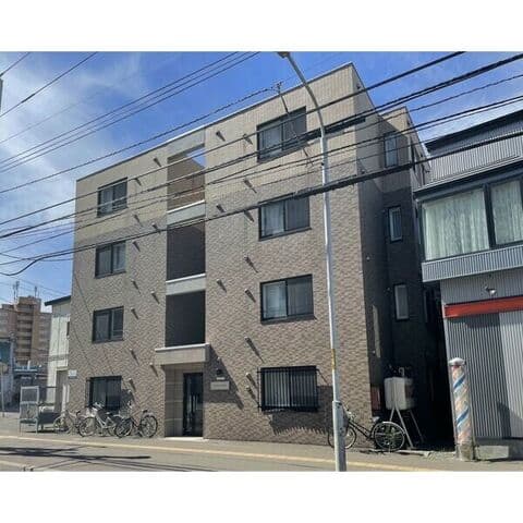 ヴィアルCity豊平 201号室(賃貸・1DK・4.65万円/月)の外観・室内写真