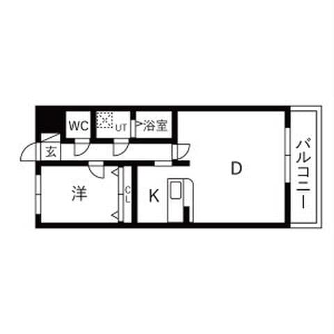 ウエストコート 203号室(賃貸・1LDK・4.2万円/月)の外観・室内写真
