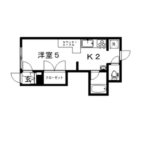 FACE1・3 101号室(賃貸・1K・2.6万円/月)の外観・室内写真