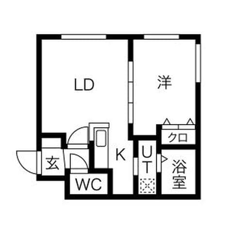 GARY(ギャリー) 301号室(賃貸・1LDK・5.4万円/月)の外観・室内写真