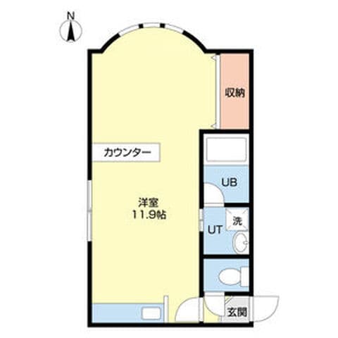 MSP722壱番館 205号室(賃貸・1R・4.4万円/月)の外観・室内写真