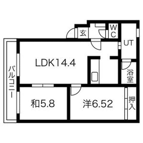 サンフラワー元町 205号室(賃貸・2LDK・5.6万円/月)の外観・室内写真