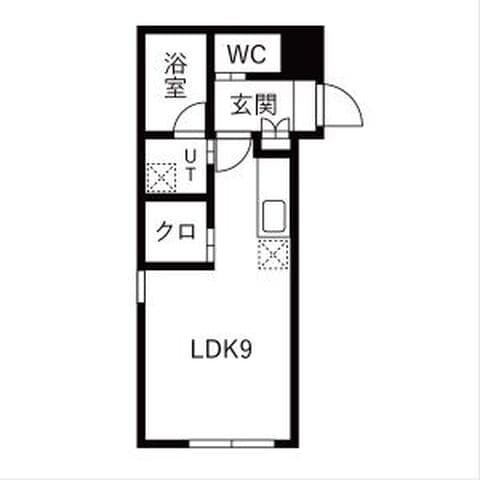 キングハウス学園前 101号室(賃貸・1K・5万円/月)の外観・室内写真