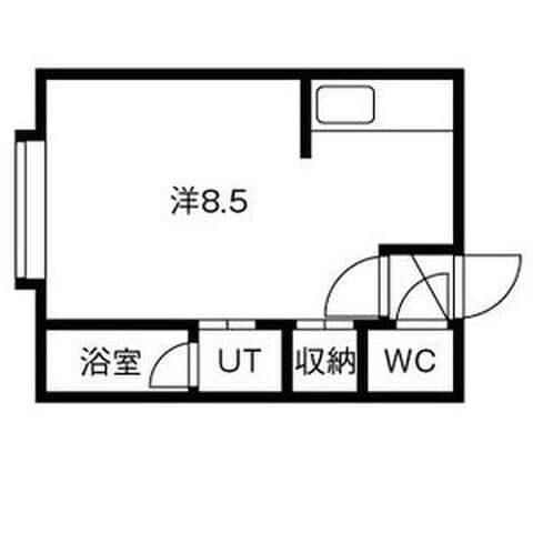 ライフコート元町III 101号室(賃貸・1R・2.3万円/月)の外観・室内写真