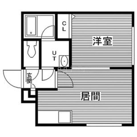 オルセーひばりが丘 101号室(賃貸・1DK・4.8万円/月)の外観・室内写真