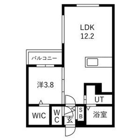 Alivis宮の森 301号室(賃貸・1LDK・7.7万円/月)の外観・室内写真