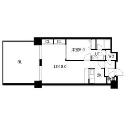 トネックス 202号室(賃貸・1LDK・7万円/月)の外観・室内写真