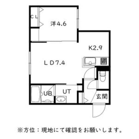 LINK N19(リンクN19) 0301号室(賃貸・1LDK・6.3万円/月)の外観・室内写真