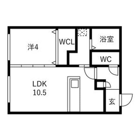 Alivis菊水 511号室(賃貸・1LDK・8万円/月)の外観・室内写真