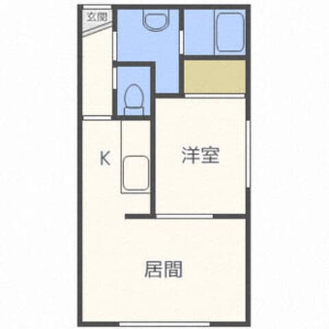 ギャラリー45 103号室(賃貸・1LDK・4万円/月)の外観・室内写真