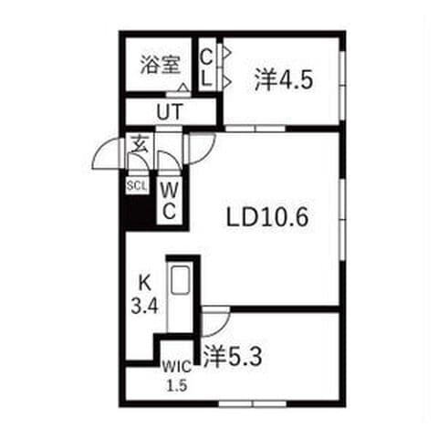 アプローズゲートウェイ 201号室(賃貸・2LDK・9.3万円/月)の外観・室内写真
