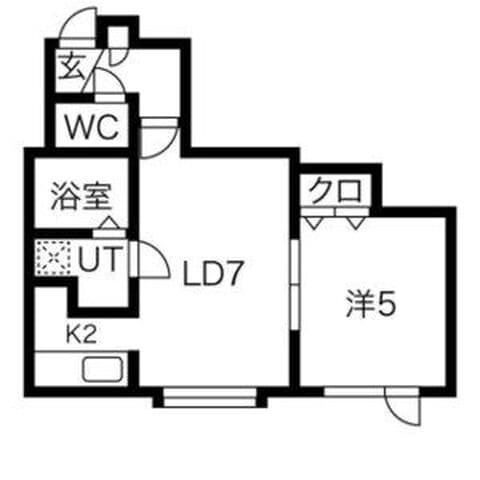 スタービレッジ 105号室(賃貸・1LDK・4.6万円/月)の外観・室内写真