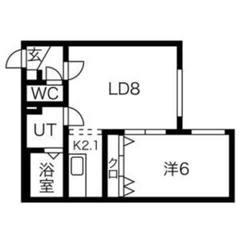 グラン南郷 402号室(賃貸・1LDK・5.8万円/月)の外観・室内写真