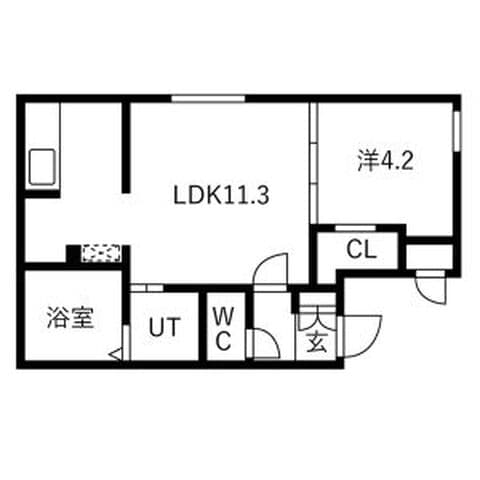 仮)北3西24MS 103号室(賃貸・1LDK・7.1万円/月)の外観・室内写真