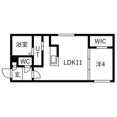 仮)北3西24MS 105号室(賃貸・1LDK・7.1万円/月)の外観・室内写真