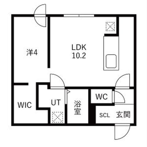 Grace環状東 305号室(賃貸・1LDK・6.6万円/月)の外観・室内写真