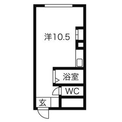 エクセレンス18 406号室(賃貸・1K・2.7万円/月)の外観・室内写真