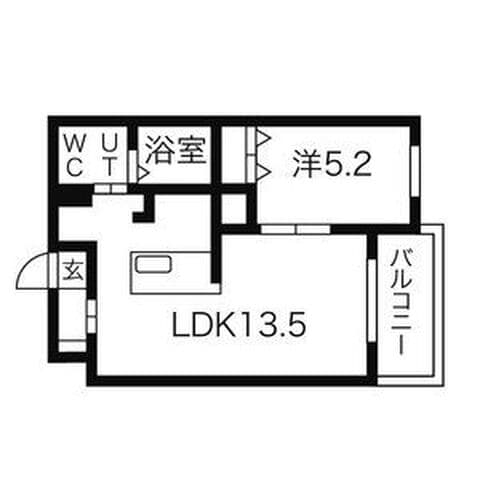 ポラリス美園 402号室(賃貸・1LDK・6.5万円/月)の外観・室内写真