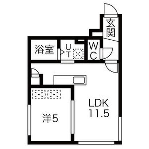 THE RESIDENCE 403号室(賃貸・1LDK・6.6万円/月)の外観・室内写真