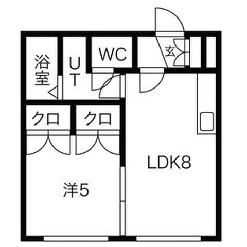 グレース旭町 403号室(賃貸・1LDK・4.2万円/月)の外観・室内写真
