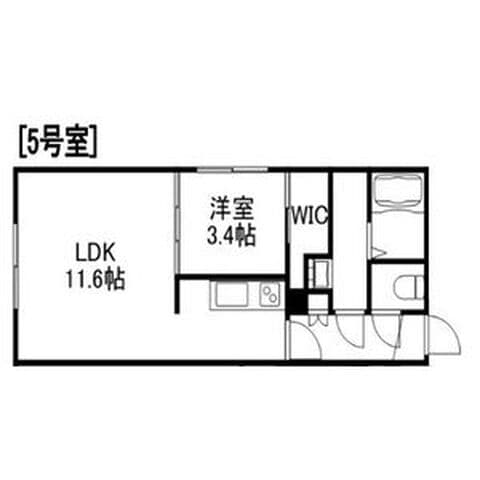 Pine hills環状通東 305(P-1セット)号室(賃貸・1LDK・5.4万円/月)の外観・室内写真
