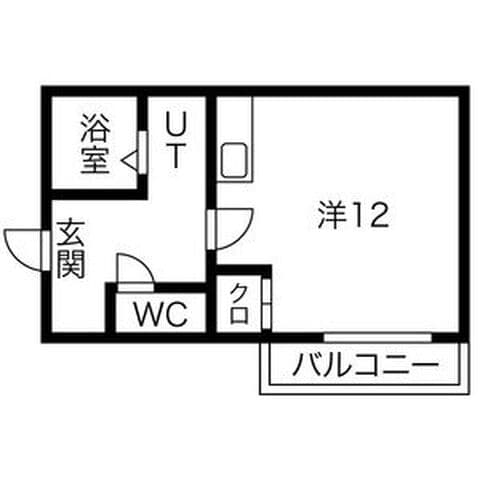 WEST CANAL 703号室(賃貸・1R・4万円/月)の外観・室内写真