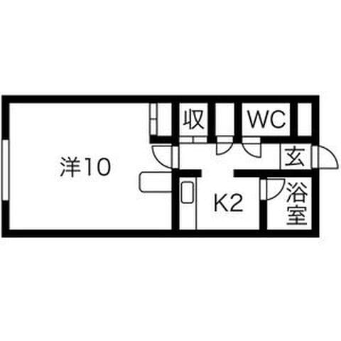 フォーシーズンI 4-A号室(賃貸・1K・4万円/月)の外観・室内写真