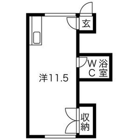 上栄ハイツ(ジョウエイハイツ) 205号室(賃貸・1R・3.4万円/月)の外観・室内写真