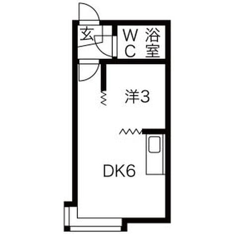 カーサチェリベII D-2号室(賃貸・1DK・3.2万円/月)の外観・室内写真
