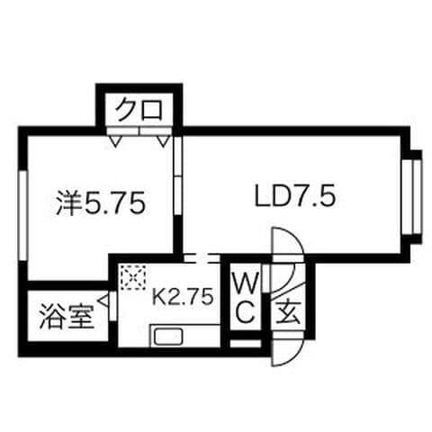 セブネイト栄通 105号室(賃貸・1LDK・4.9万円/月)の外観・室内写真
