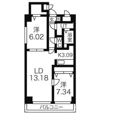 Square Ms614(スクエアマンション614) 401号室(賃貸・2LDK・7.9万円/月)の外観・室内写真