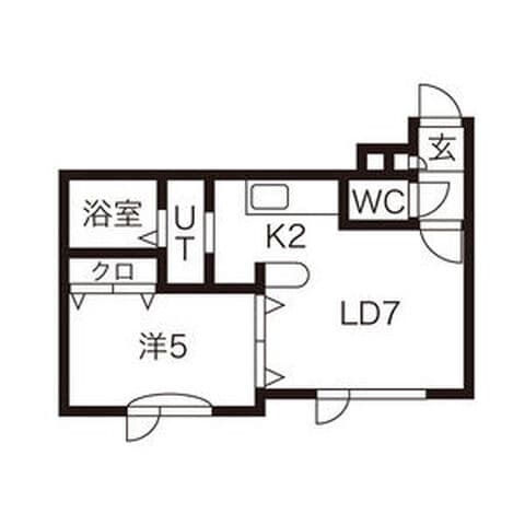 プリムラM1 303号室(賃貸・1LDK・4.2万円/月)の外観・室内写真