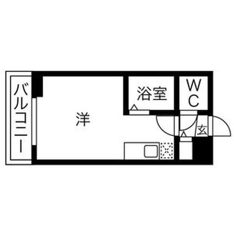 スカイハイツ 303(内装完了)号室(賃貸・1R・3.8万円/月)の外観・室内写真