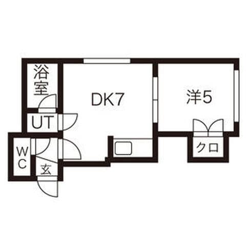 ティファニーZ 302号室(賃貸・1LDK・4.3万円/月)の外観・室内写真