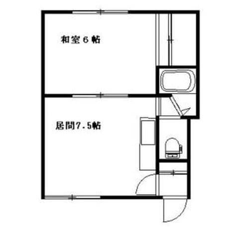第二柳水 102号室(賃貸・1DK・3万円/月)の外観・室内写真