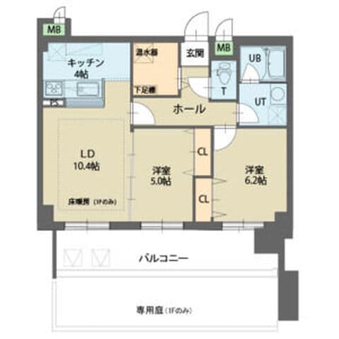 エナコート山鼻 402号室(賃貸・2LDK・8.7万円/月)の外観・室内写真