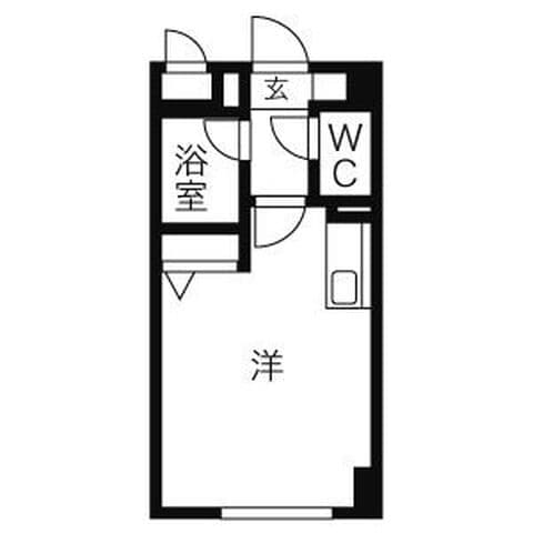 ステーションハイツ 307号室(賃貸・1R・3.4万円/月)の外観・室内写真